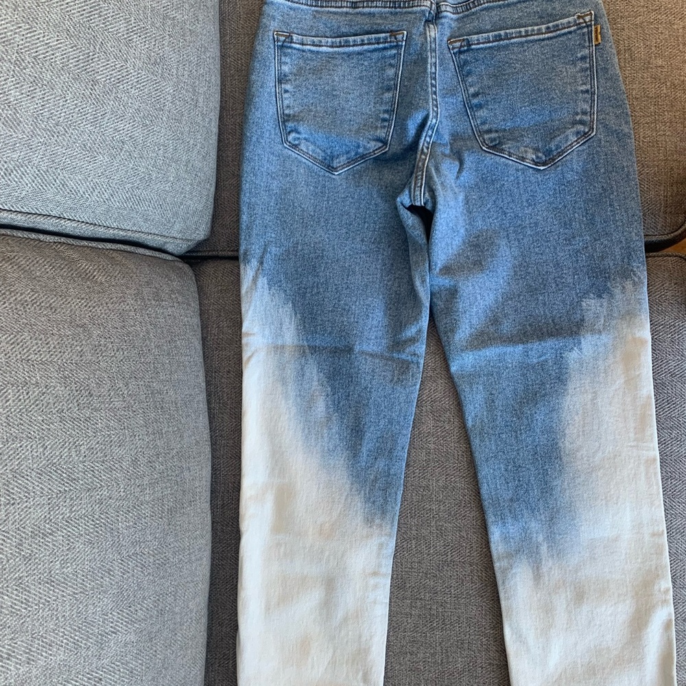 Vibrant Miu Juniors Dip Dyed Jeans